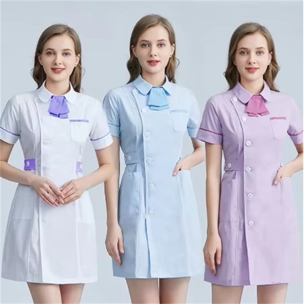 Medical Lab Worker - Neue hochwertige Kosmetikerin-Kleidung, lila Mantel, Spa-Arbeiter-Kleidung,