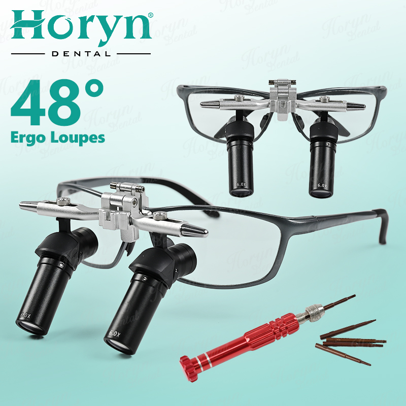 Medical Lab Equipment - Dental 48 ° Ergo Lupen 4X