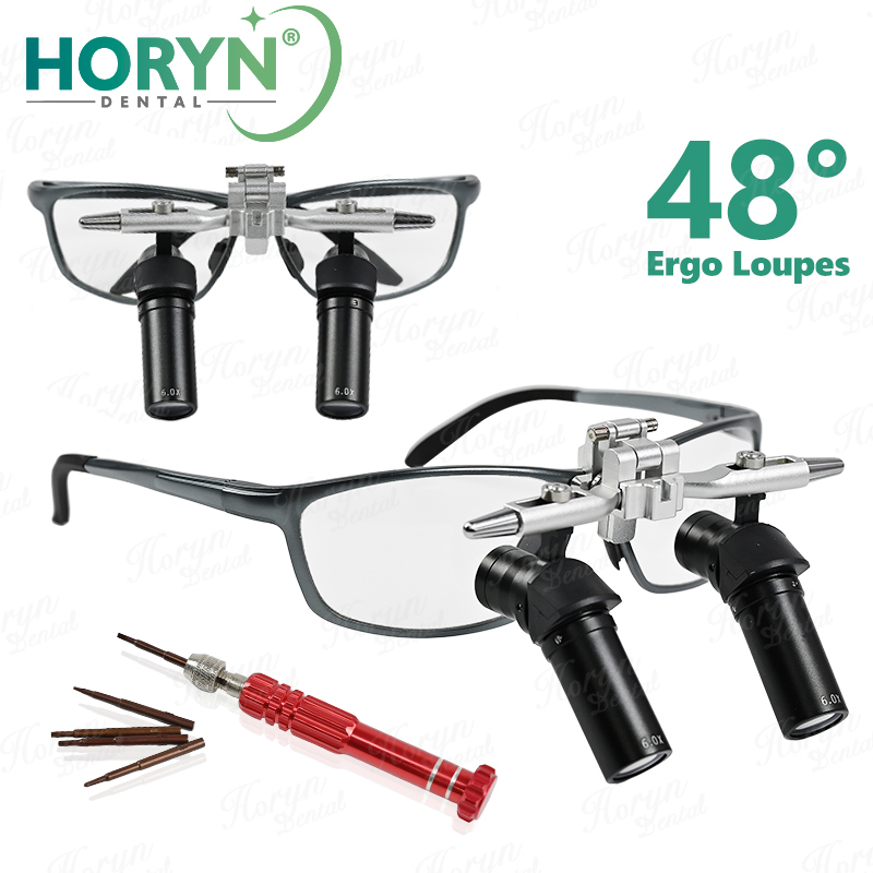 4X/5X/6X Lupe Dental 48 °   Er – Medical Lab Equipment Bewertung und Preis