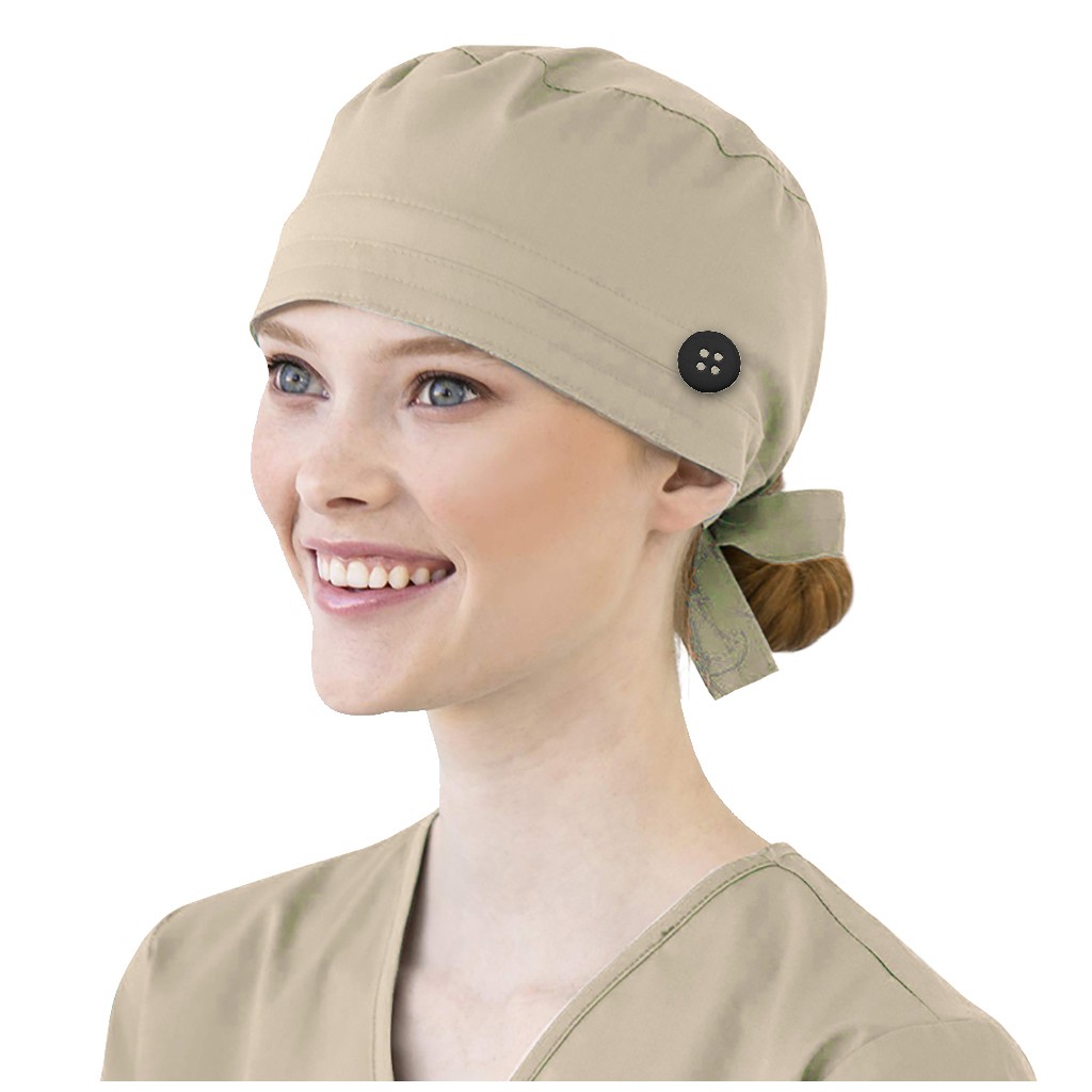Einfarbige Scrubs-Kappen mit K – Medical Lab Tech Bewertung und Preis